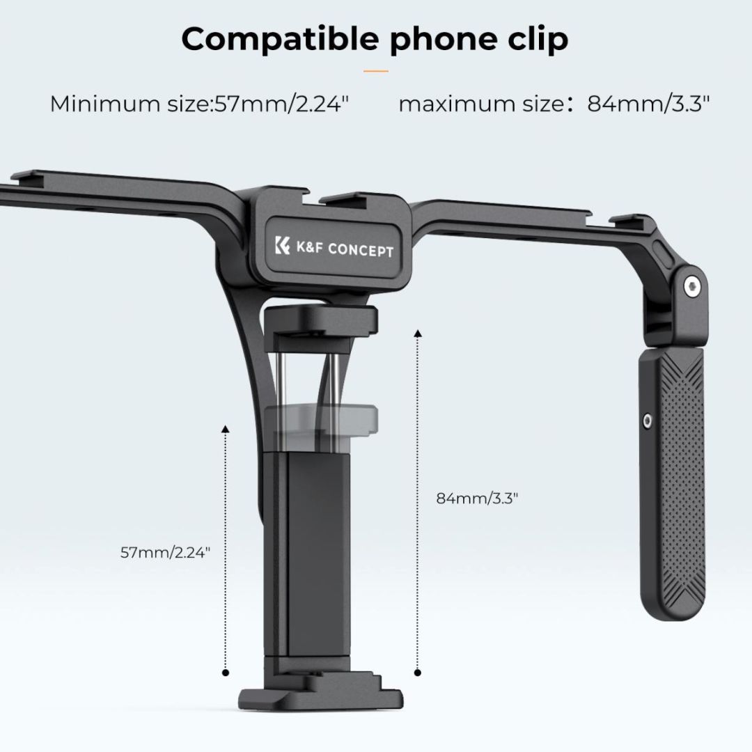 K&F Concept Smartphone Video Rig with Dual Handles KF31.092 - 5